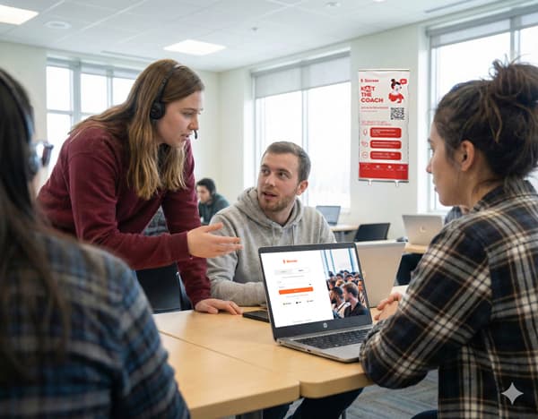 Mock interview dashboard showing cohort-level analytics
