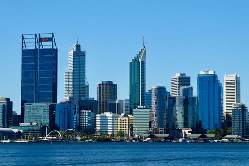 Skyline of Perth