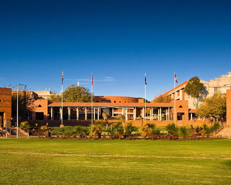 Curtin University university campus in WA, Australia