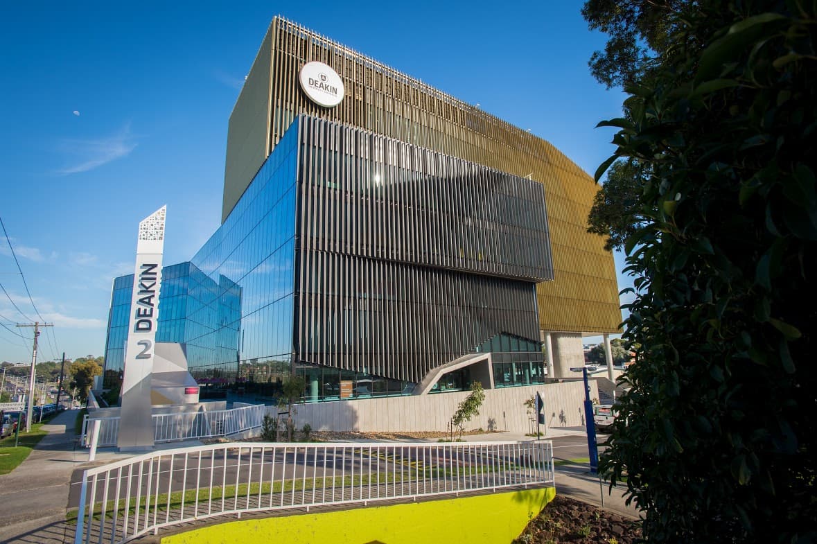 Deakin University university campus in VIC, Australia