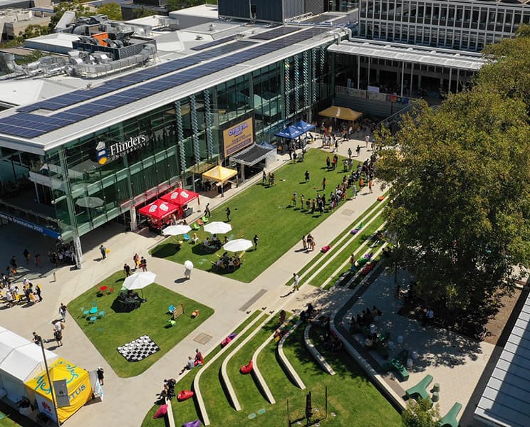 Flinders University university campus in SA, Australia