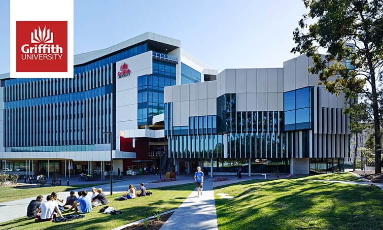 Griffith University university campus in QLD, Australia