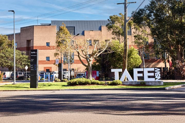 Tafe NSW university campus in NSW, Australia