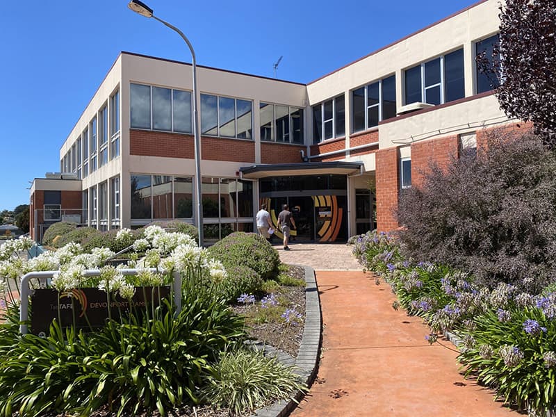 Tafe TAS university campus in TAS, Australia