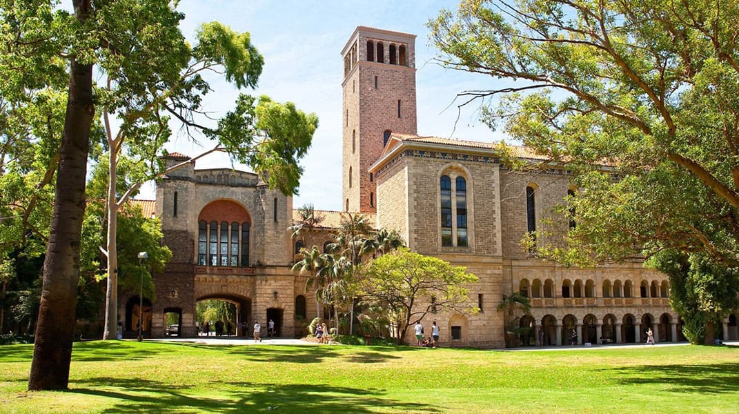 University of Western Australia university campus in WA, Australia